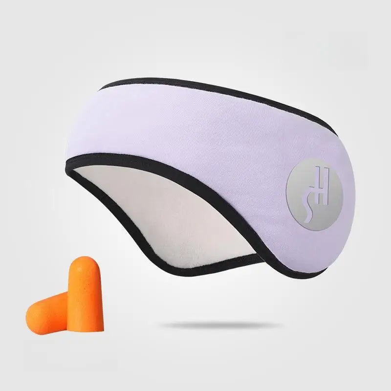 Sleep Noise-reducing  Earplugs Adjustable Eye Mask InsulatedEarplugs Travel Nap Lunch Break Sound Insulation Earmuffs
