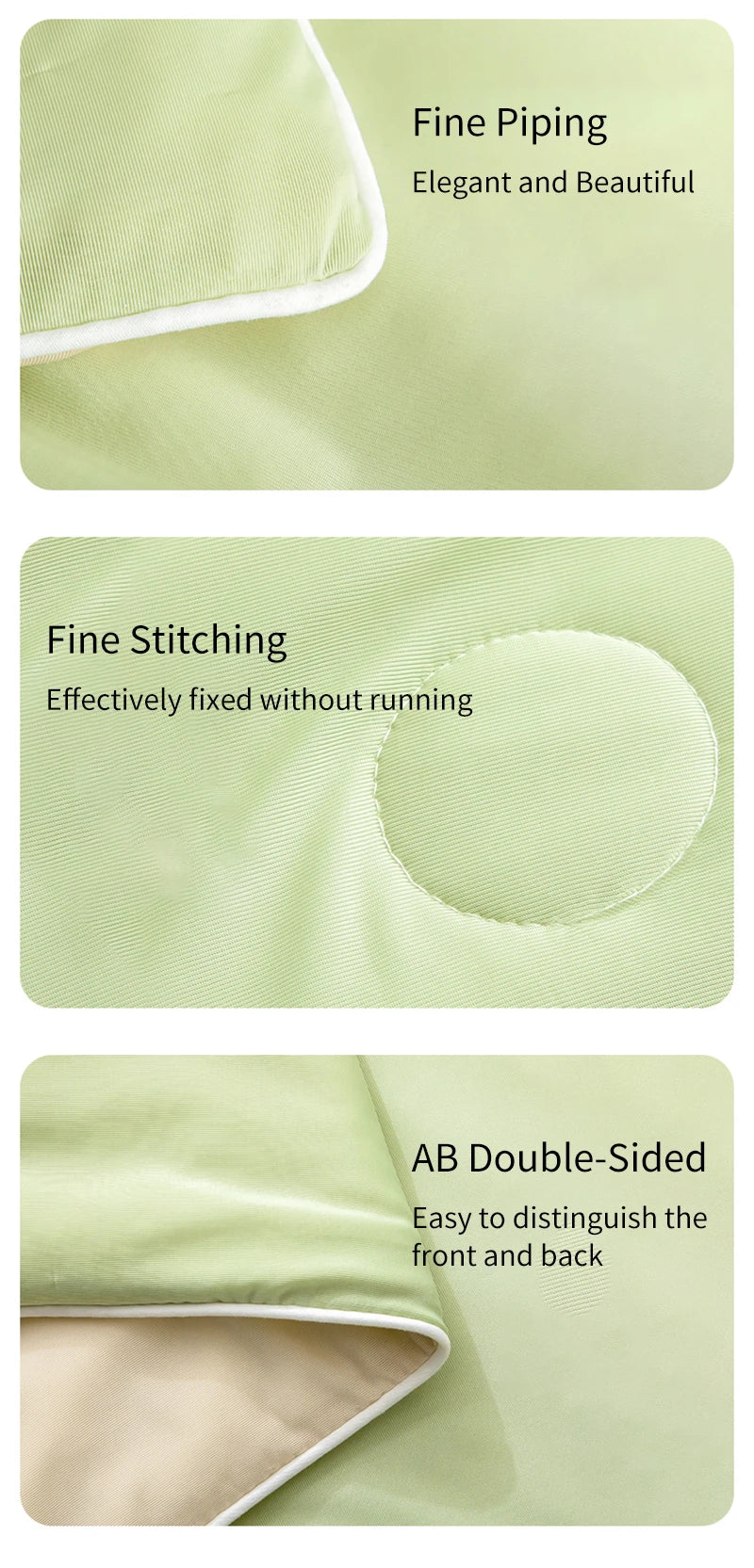 Cooling Blanket for Bed Silky Air Condition Comforter Lightweight Cooled Summer Quilt with Double Side Cold & Cooling Fabric
to make summer nights cooler and better.