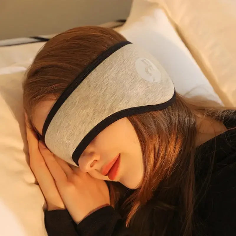 Sleep Noise-reducing  Earplugs Adjustable Eye Mask InsulatedEarplugs Travel Nap Lunch Break Sound Insulation Earmuffs